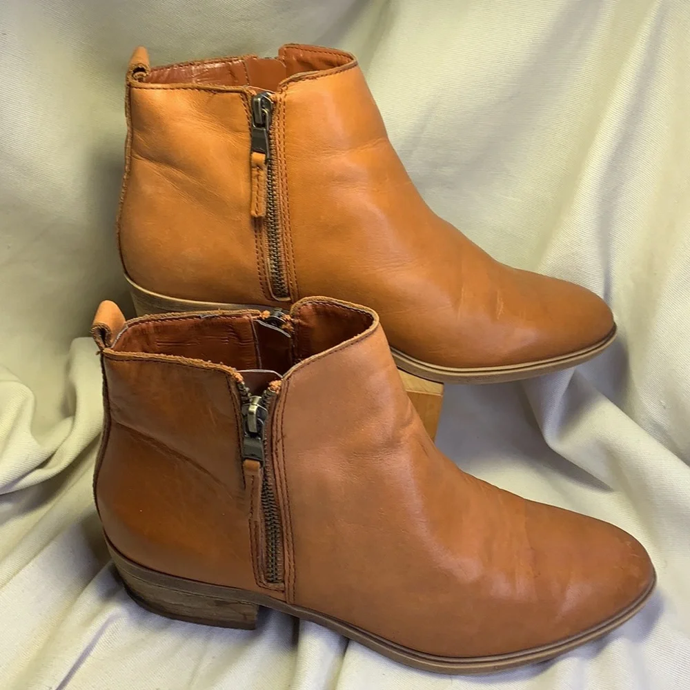 Lauren Ralph Lauren super soft glove leather ankle